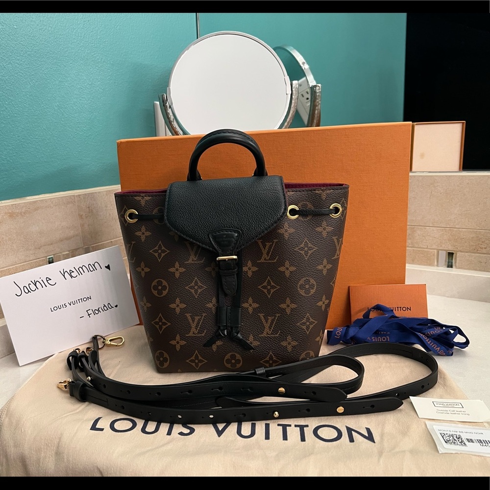 SOLD Louis Vuitton Montsouris BB Backpack in Monogram